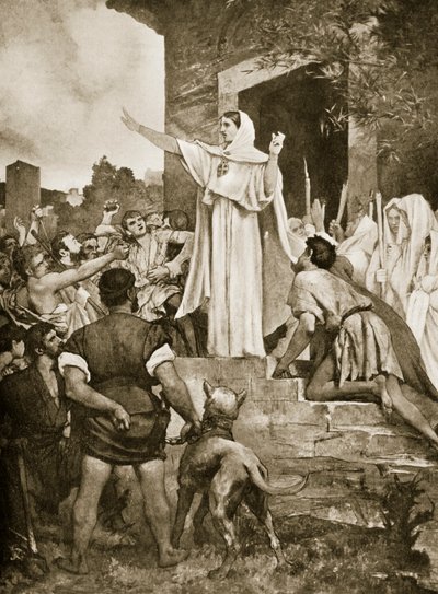Santa Genoveffa rassicura i parigini durante l